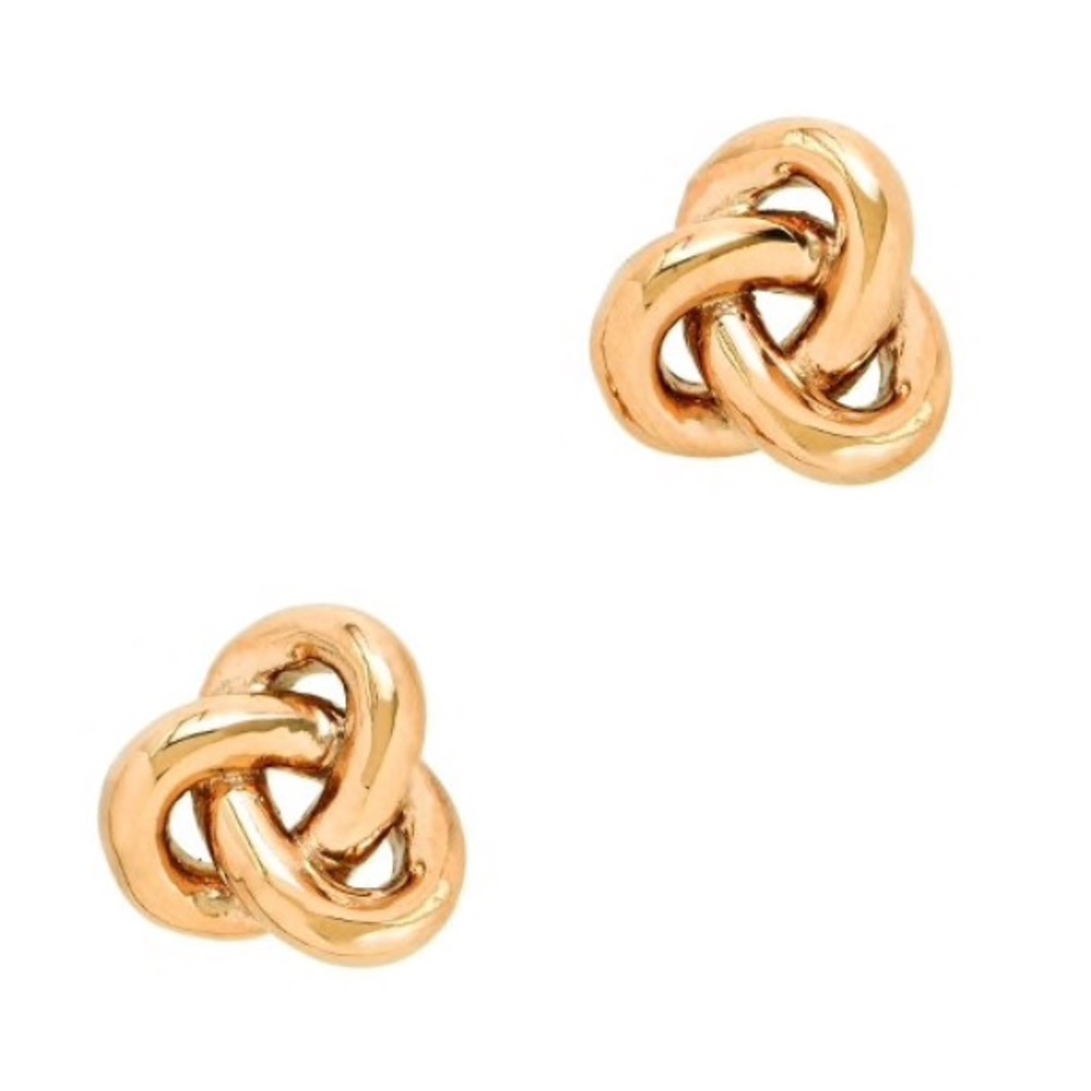 J. Crew Golden Knot Earrings